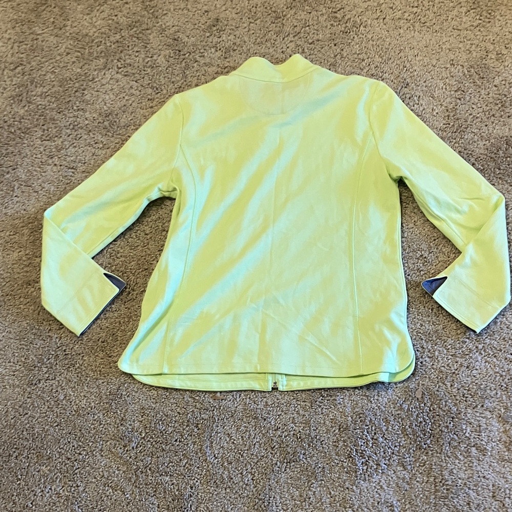 Talbots Neon Green Jacket - Picture 3 of 3